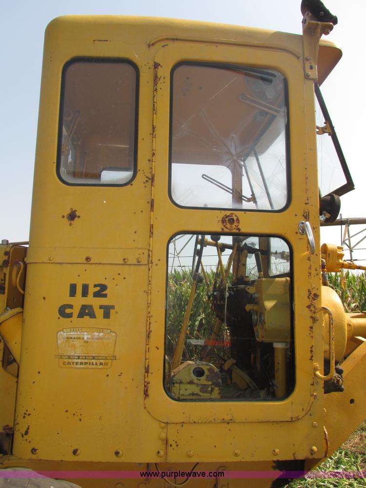 image for item H1215 1952 Caterpillar 112 ridgid frame motor grader