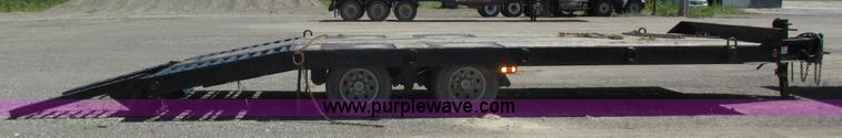 image for item H1230 2001 Load King 122LT 24'L equipment trailer