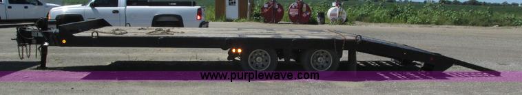 image for item H1230 2001 Load King 122LT 24'L equipment trailer