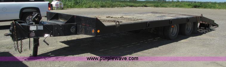 image for item H1230 2001 Load King 122LT 24'L equipment trailer