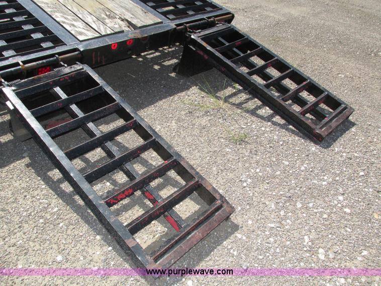 image for item H1230 2001 Load King 122LT 24'L equipment trailer