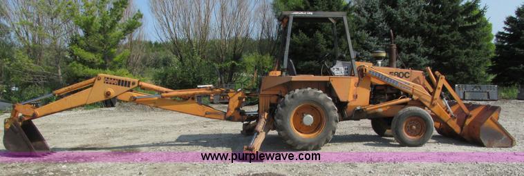 image for item H1231 1978 Case 580C backhoe