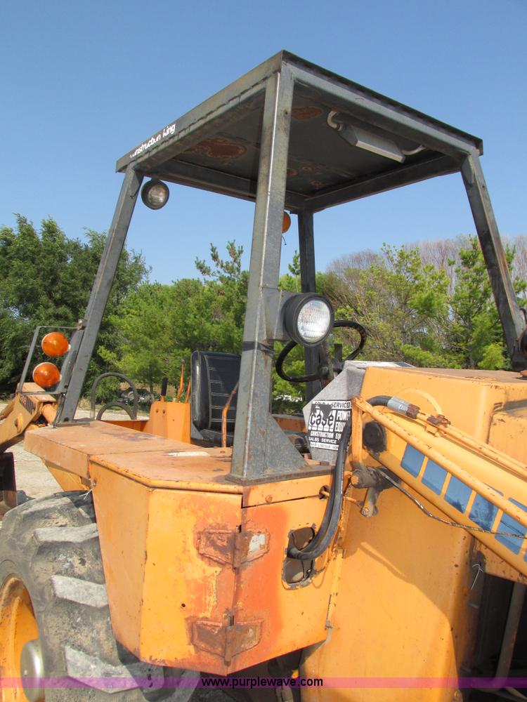 image for item H1231 1978 Case 580C backhoe