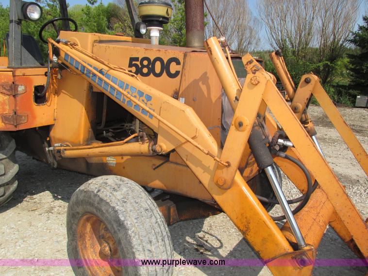 image for item H1231 1978 Case 580C backhoe