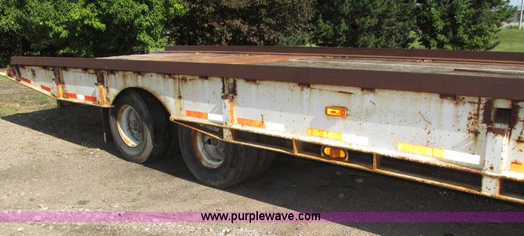 image for item H4502 1997 Landoll tilt deck trailer