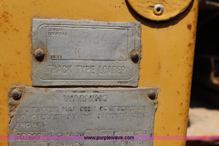 image for item J3515 1969 Caterpillar 977K track loader