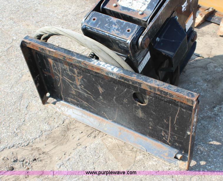 image for item J3665 Bobcat VP12 vibratory plow skid steer attachment