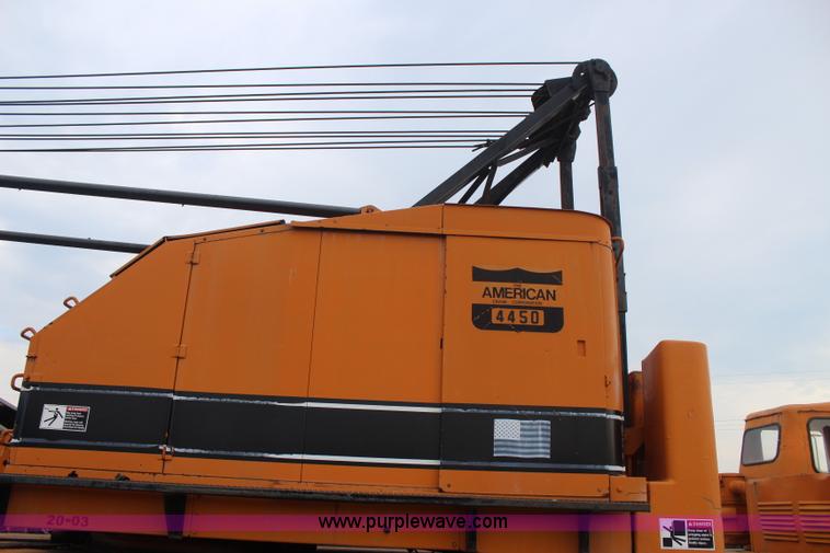 image for item J4451 1969 American 4450 crane truck