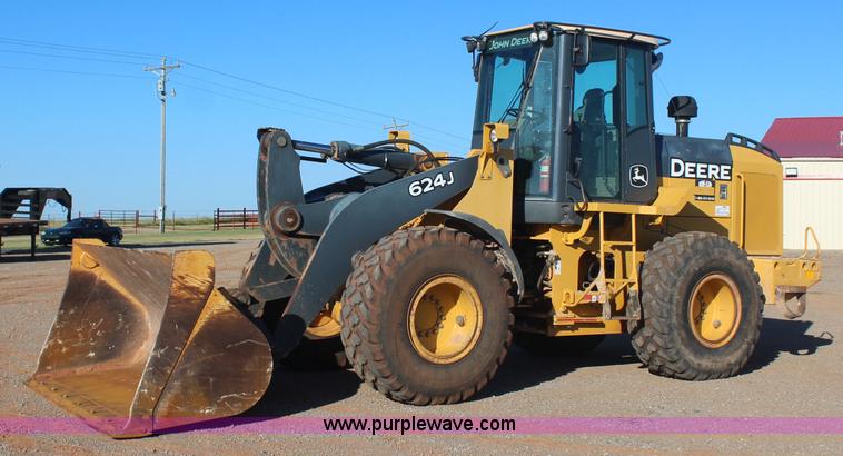 image for item J4472 2007 John Deere 624J wheel loader