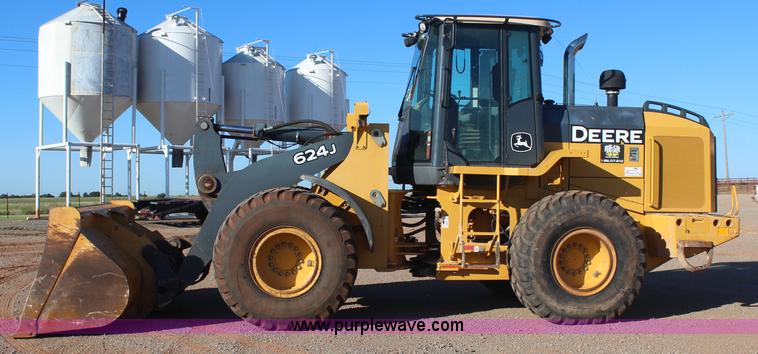 image for item J4472 2007 John Deere 624J wheel loader