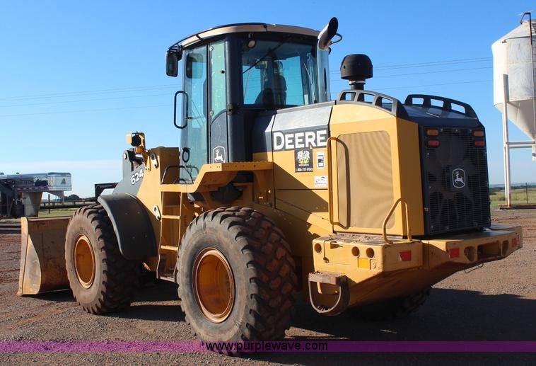 image for item J4472 2007 John Deere 624J wheel loader