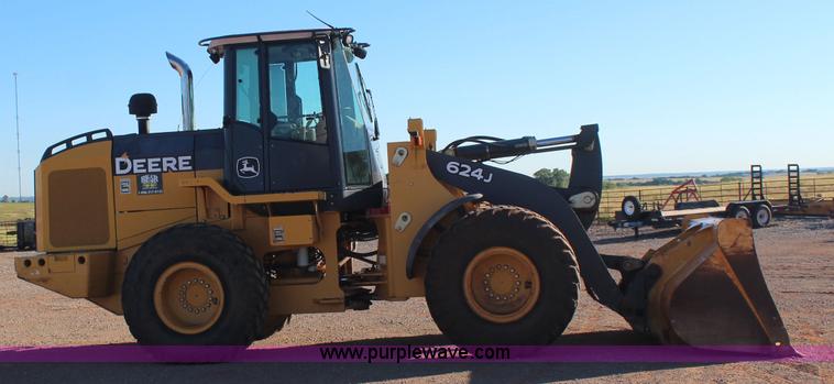 image for item J4472 2007 John Deere 624J wheel loader