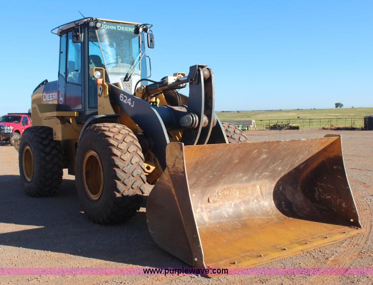 image for item J4472 2007 John Deere 624J wheel loader