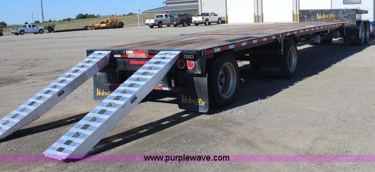 image for item J4473 2014 Fontaine HAVSD12WSA equipment trailer