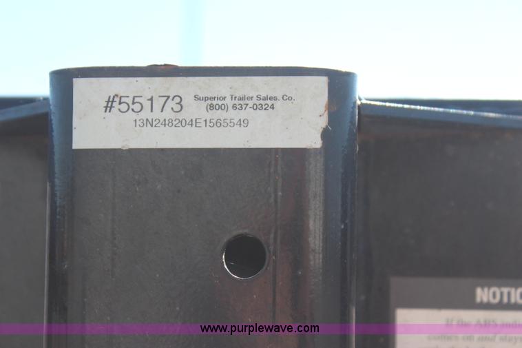 image for item J4473 2014 Fontaine HAVSD12WSA equipment trailer