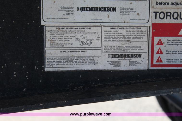 image for item J4473 2014 Fontaine HAVSD12WSA equipment trailer