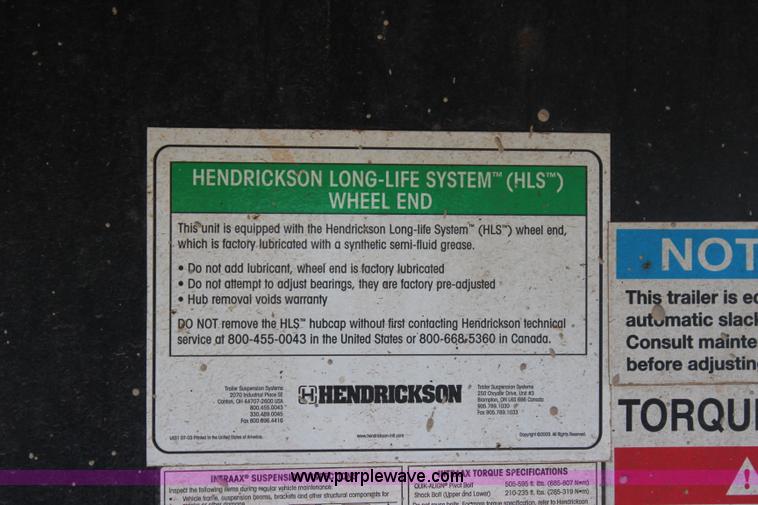 image for item J4473 2014 Fontaine HAVSD12WSA equipment trailer