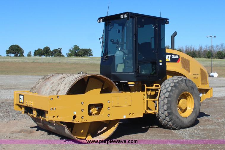 image for item J4474 2013 Caterpillar CS56B single drum roller