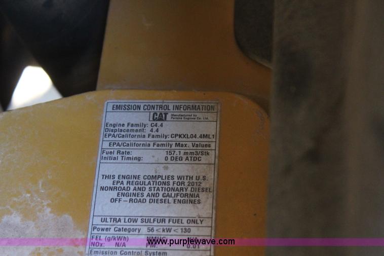 image for item J4474 2013 Caterpillar CS56B single drum roller
