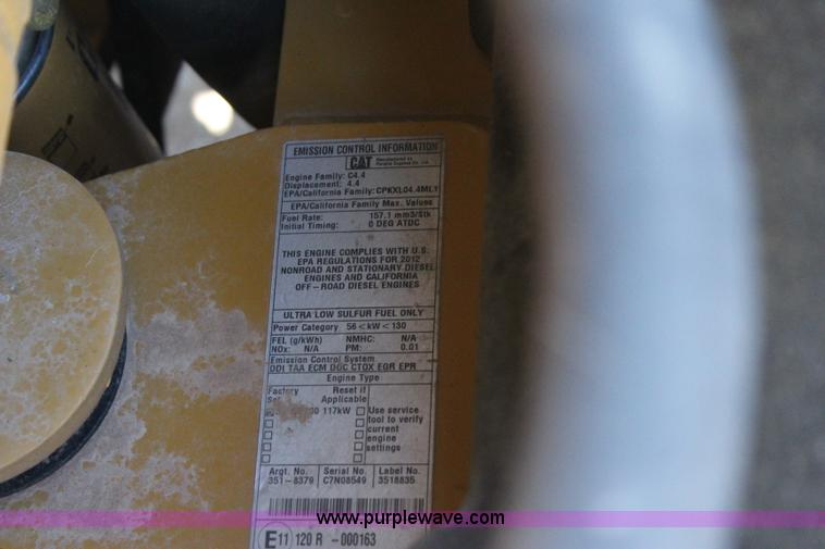 image for item J4474 2013 Caterpillar CS56B single drum roller