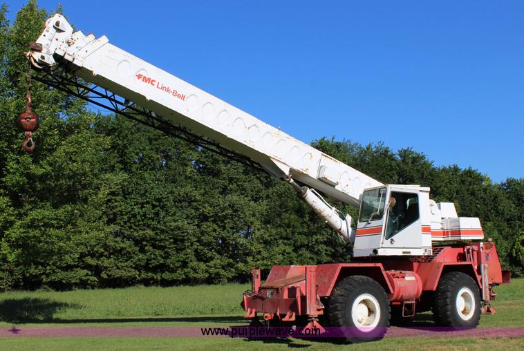 image for item J5765 1985 Fmc Link-belt HSP-8018 rough terrain crane