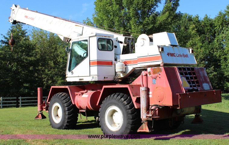 image for item J5765 1985 Fmc Link-belt HSP-8018 rough terrain crane