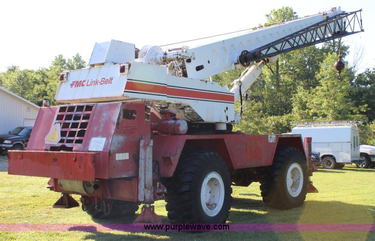 image for item J5765 1985 Fmc Link-belt HSP-8018 rough terrain crane