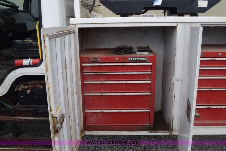 image for item J8192 1993 Freightliner FL70 service truck with crane