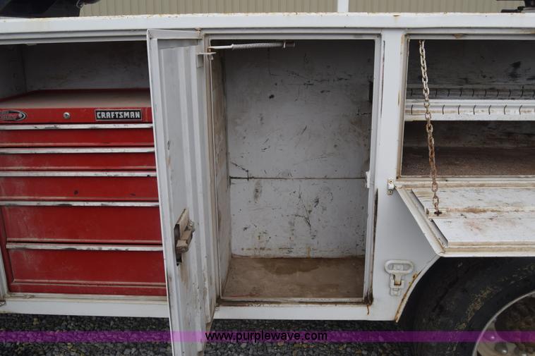 image for item J8192 1993 Freightliner FL70 service truck with crane