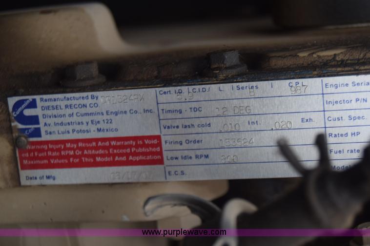 image for item J8192 1993 Freightliner FL70 service truck with crane