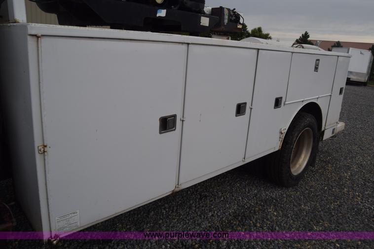 image for item J8192 1993 Freightliner FL70 service truck with crane