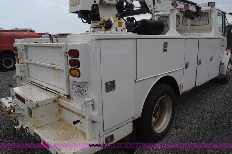 image for item J8192 1993 Freightliner FL70 service truck with crane