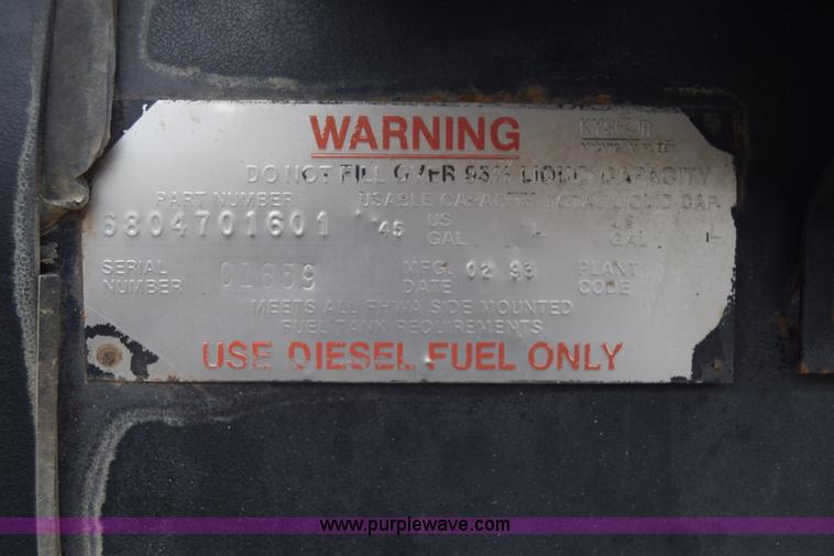 image for item J8192 1993 Freightliner FL70 service truck with crane