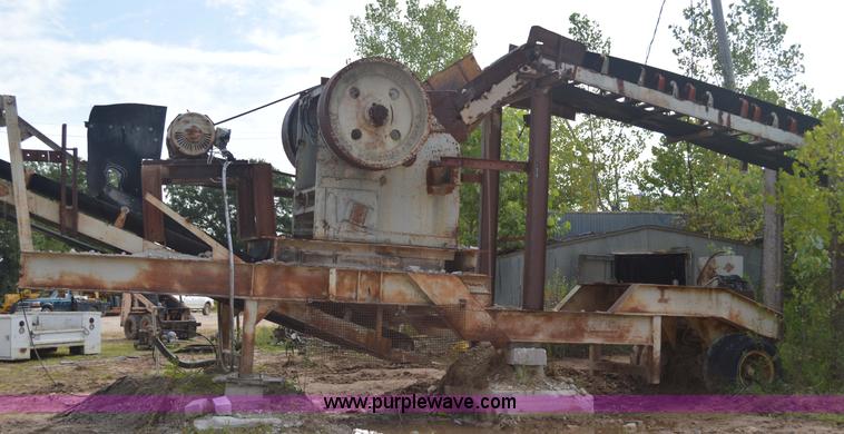 image for item J8587 Eagle Edge jaw crusher