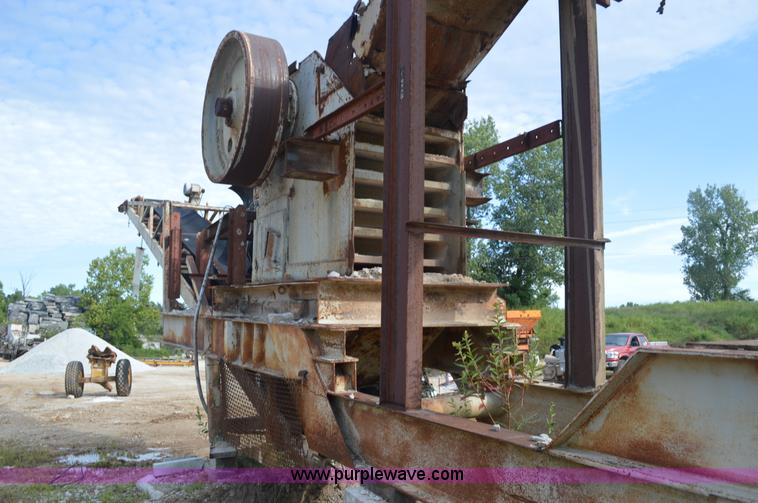 image for item J8587 Eagle Edge jaw crusher