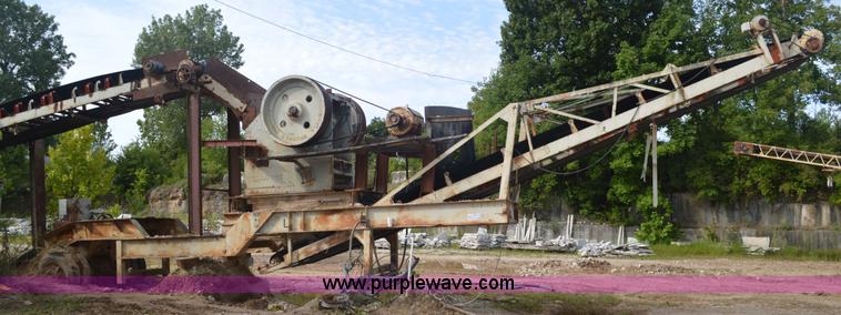 image for item J8587 Eagle Edge jaw crusher