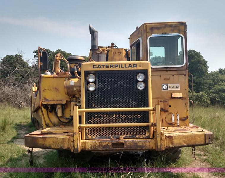 image for item K1123 1976 Caterpillar 631D scraper