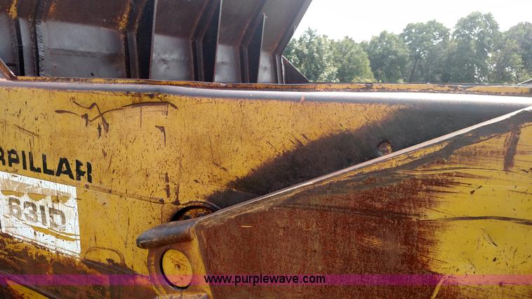 image for item K1123 1976 Caterpillar 631D scraper