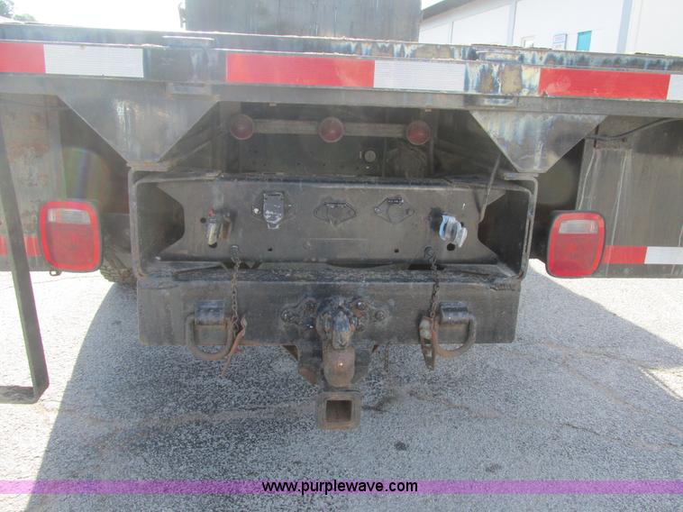 image for item K5094 1997 GMC C7500 flat bed truck with crane