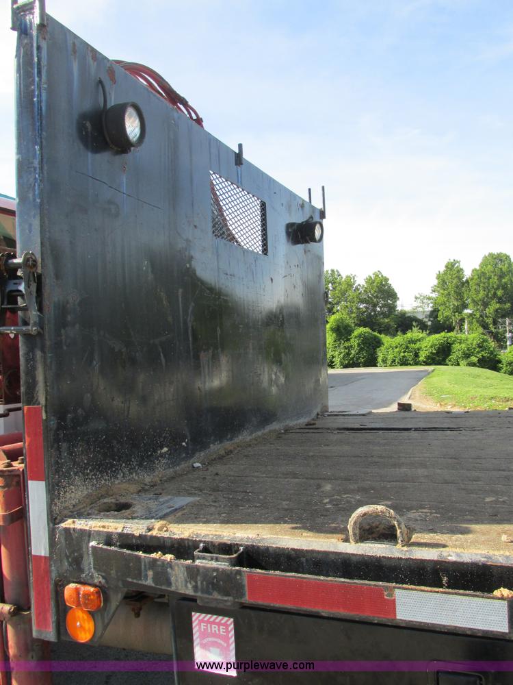 image for item K5094 1997 GMC C7500 flat bed truck with crane