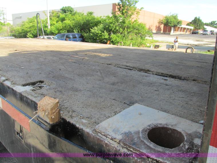 image for item K5094 1997 GMC C7500 flat bed truck with crane