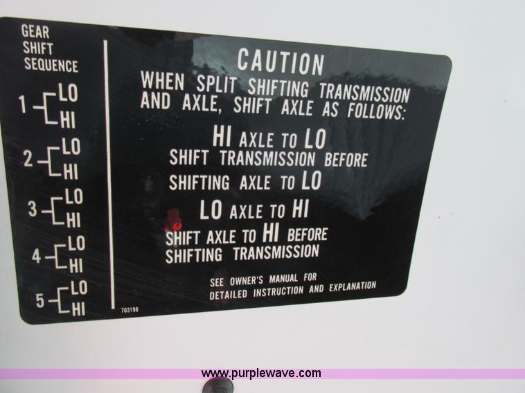 image for item K5094 1997 GMC C7500 flat bed truck with crane