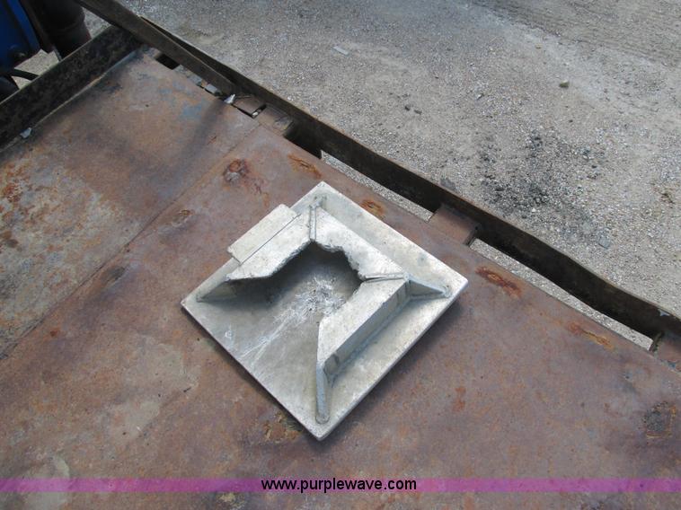 image for item K5108 1999 Freightliner FL112 flatbed truck with crane