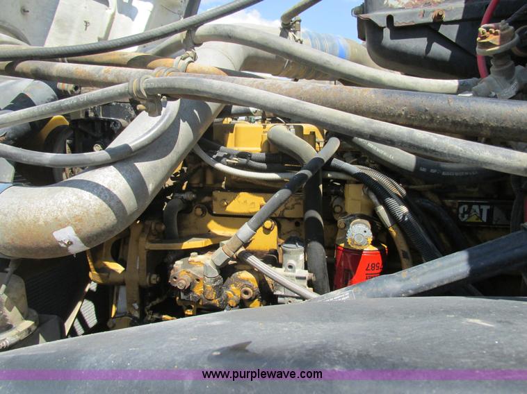 image for item K5108 1999 Freightliner FL112 flatbed truck with crane