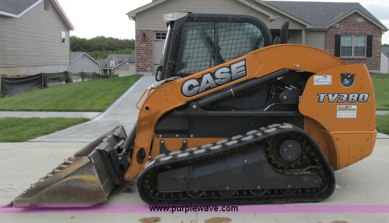 image for item K5110 2012 Case TV380 skid steer