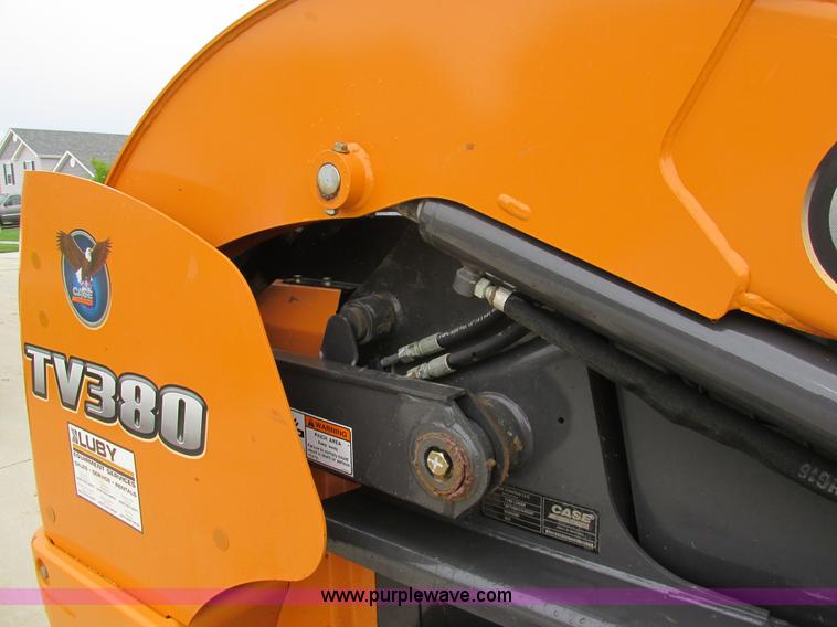image for item K5110 2012 Case TV380 skid steer