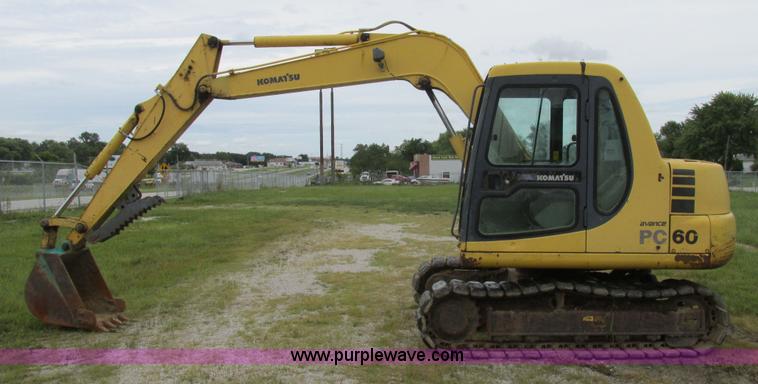 image for item K5128 2001 Komatsu PC60-7C mini excavator