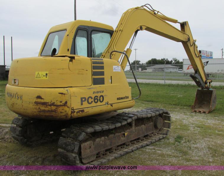 image for item K5128 2001 Komatsu PC60-7C mini excavator