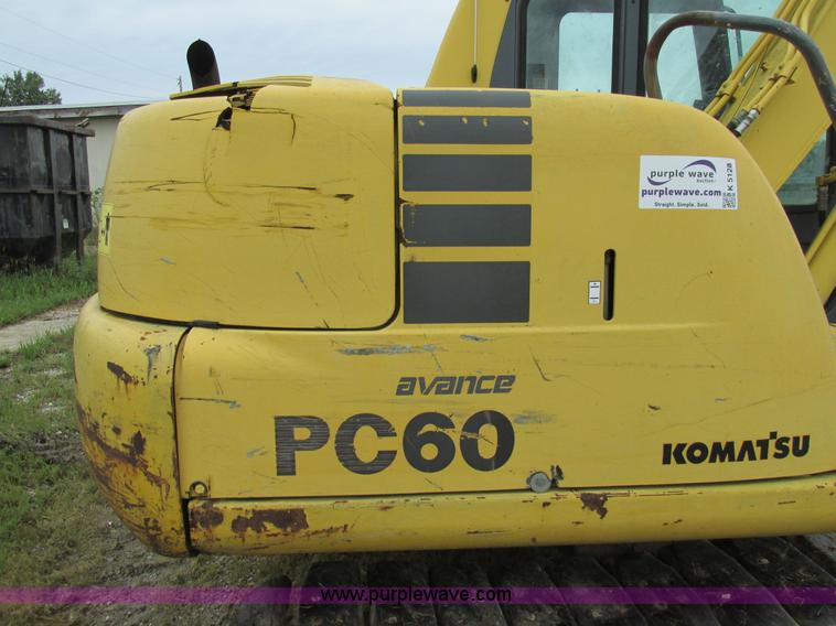 image for item K5128 2001 Komatsu PC60-7C mini excavator