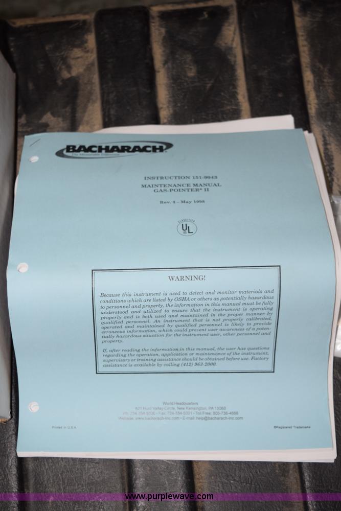 image for item K6080 Bacharach Gas Pointer II